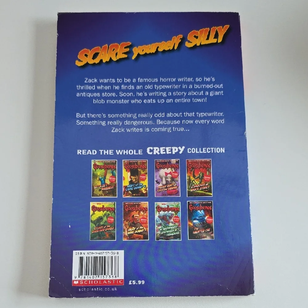 R.L. Stein - Children Thriller Chapter Books Set Of 5 For 9 to 12 Year Olds